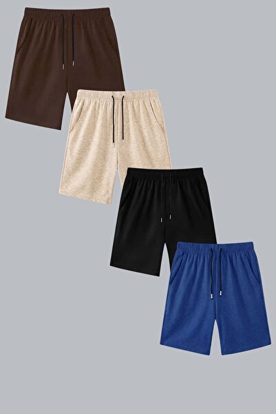 armicem Παιδικά unisex καλοκαιρινά σορτς/κάπρι σετ 4 τεμαχίων Super Deal Άνετ...