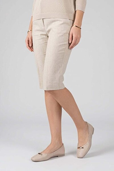 Ayakkabı Fuarı Elit BTCMR01 Γυναικεία Μπαλαρίνα Μπεζ