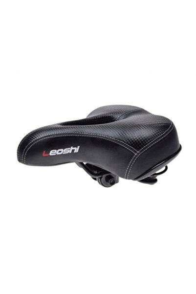 WMX Sa cu arcuri bicicleta city, cu gaura de ventilatie, Leoshi, culoare negru