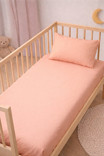 Moda Lina Baby طقم ملاءات أطفال مطاطية مصنوعة من قماش رانفورس القطني بنسبة 100%