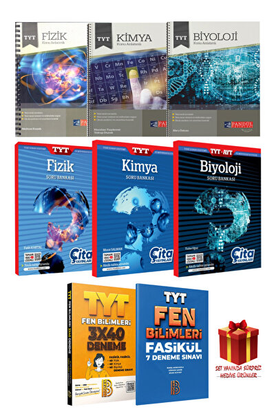 Panem Yayınları Pandül - Çita TYT Fizik Kimya Biyoloji Konu Anlatımı + Soru B...