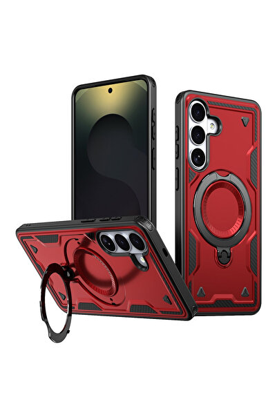 VERTEK Υβριδική Θωρακισμένη Θήκη MagRing Πολλαπλών Γωνιών για Samsung Galaxy ...