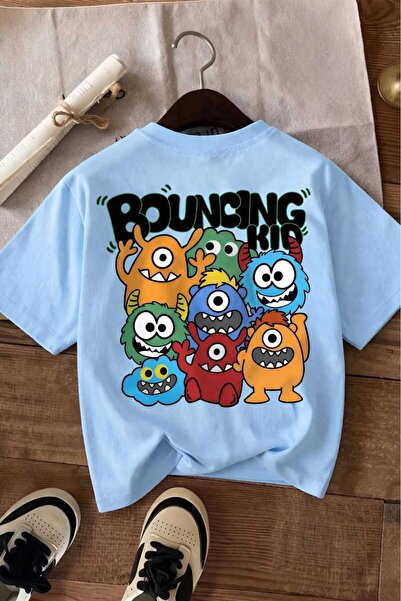 E-ROMA BOUNCINGKID ΕΚΤΥΠΩΤΟ ΠΑΙΔΙΚΟ ΜΠΛΟΥΖΑΚΙ UNISEX 7GH1