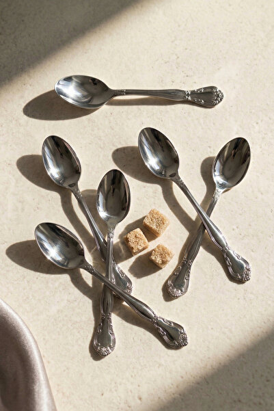 Perotti Royal 6’lı Paslanmaz Çelik Çay Kaşığı Seti