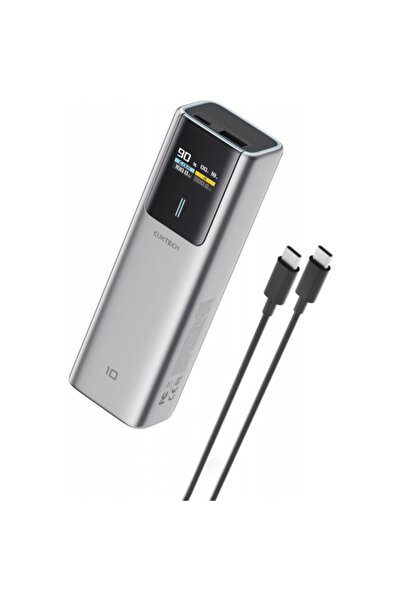 Cuktech Εξωτερική μπαταρία, Cuktech, 10000mAh, 150W, Γκρι