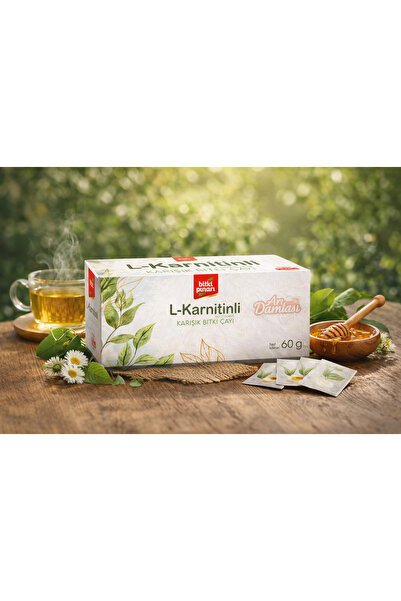 L-Karnitinli Karışık Bitki Çayı Doğal ÖdemAttırcıDetoxEnerjiToklukHisi 2gr x 30 Paket