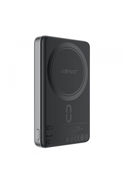 Acefast Εξωτερική μπαταρία, Acefast, 10000mAh, 20W, Μαύρο