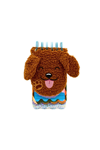 Gift Design Τρισδιάστατο Σημειωματάριο, Καφέ Κουτάβι, 120 σελίδες