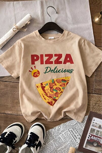 E-ROMA ΠΙΤΖΑ ΤΥΠΩΜΕΝΟ ΠΑΙΔΙΚΟ ΜΠΛΟΥΖΑΚΙ UNISEX 7GH1