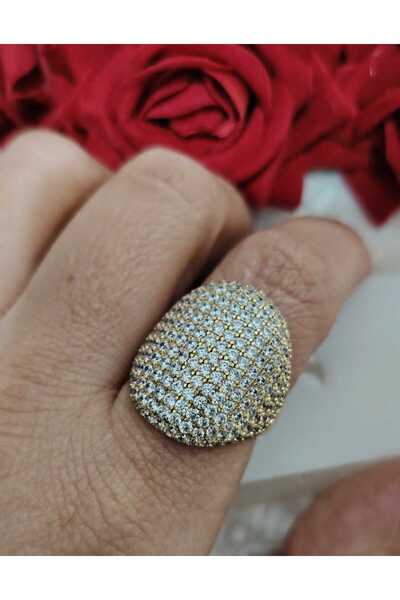 OEM Δαχτυλίδι από ανοξείδωτο ατσάλι επιχρυσωμένο με 14Κ χρυσό