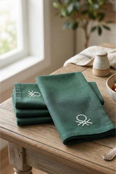 United Colors of Benetton Be-28462-Gr 100% bumbac 40*40 cm șervețel simplu 4 ...
