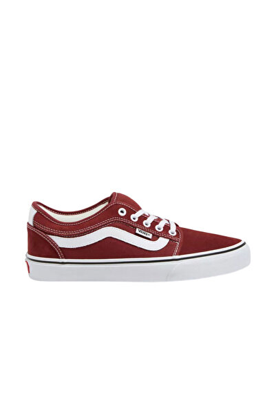 Vans ΠΑΠΟΥΤΣΙΑ SKATE CHUKKA ΧΑΜΗΛΑ ΜΕ ΠΛΕΥΡΙΚΗ ΛΕΠΤΟΜΕΡΕΙΑ ΜΠΟΡΝΤΟ/ΛΕΥΚΟ 44