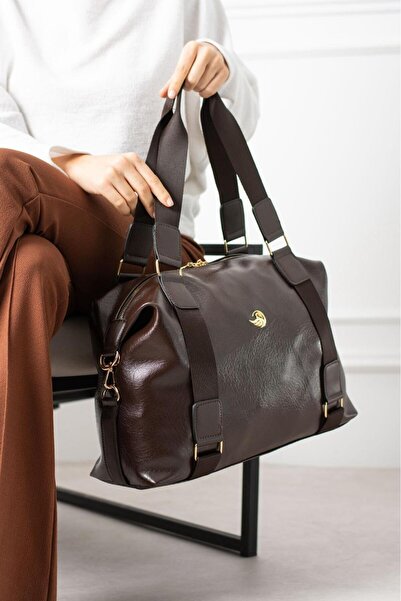 Çanta Sepetim Γυναικεία τσάντα ώμου από μαλακό συνθετικό δέρμα