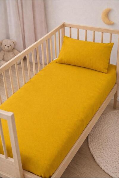 Moda Lina Baby 100% Cotton Ranforce Fabric Elastic Baby Sheet Set
