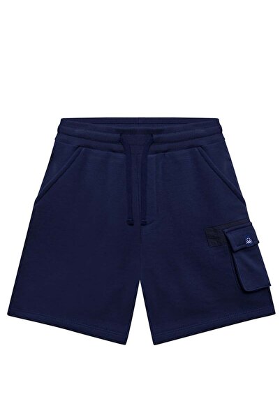 United Colors of Benetton Pantaloni scurți pentru băieți BNT- B23973 Bleumarin