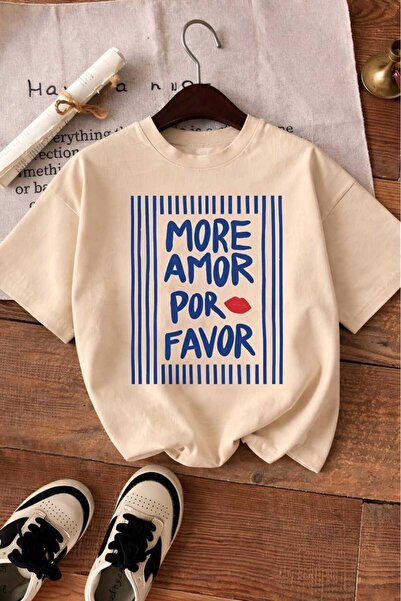 DM DOLCE MORE ΠΕΡΙΣΣΟΤΕΡΟ ΑΓΑΠΗ ΠΑΡΑΚΑΛΩ ΕΚΤΥΠΩΤΟ ΠΑΙΔΙΚΟ ΜΠΛΟΥΖΑΚΙ UNISEX 7GH1