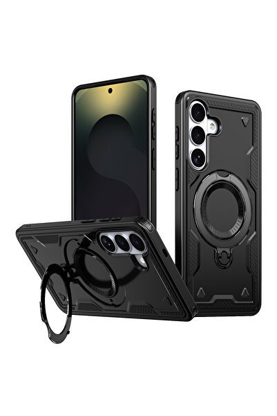 VERTEK Υβριδική Θωρακισμένη Θήκη MagRing Πολλαπλών Γωνιών για Samsung Galaxy ...