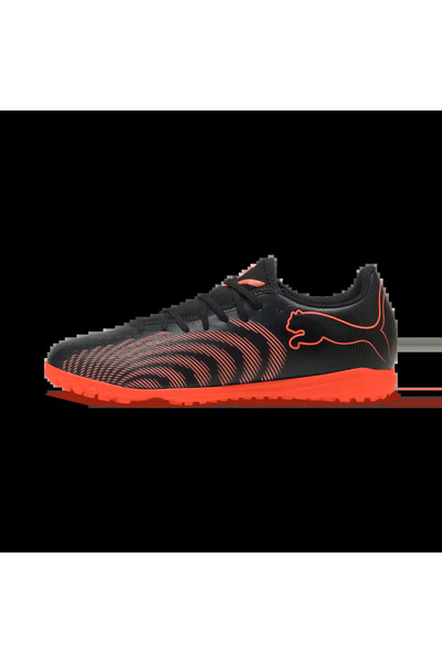 Puma FUTURE 9 PLAY TT Μαύρα παπούτσια γηπέδου για χαλί