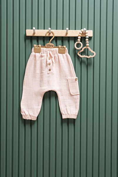 Tiffany Baby Muslin Baggy Buttoned Pants 6 Months 3 Years