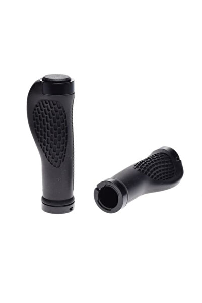 WMX Set 2 mansoane biciclete ergonomice, fixare colier, culoare negru, lungim...