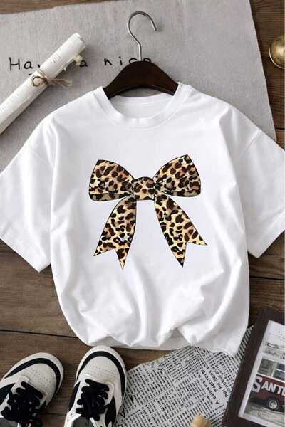 BENROMA تي شيرت للأطفال مطبوع بشريط 8GH1