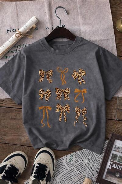 DM DOLCE MORE Παιδικό μπλουζάκι unisex με στάμπα κορδέλες 8GH4