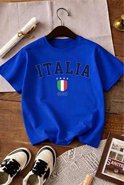 DM DOLCE MORE Παιδικό μπλουζάκι Unisex με στάμπα Ιταλίας 8GH5