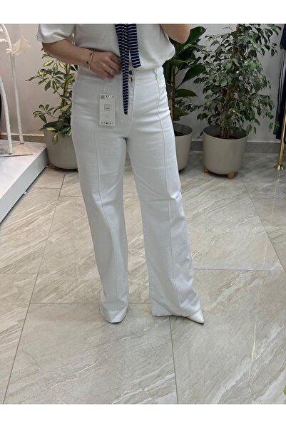 ÜMB Ultra High Waist White Jeans