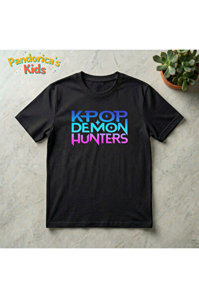Grafftee Clothing تي شيرت Pandorica's Kpop Demon Hunters (صائدو الشياطين) مصن...