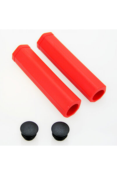 DSX Set 2 mansoane bicicleta Jet G-135, culoare rosu