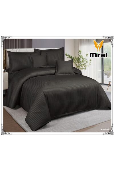 miral مفرش صيفي فندقي Hotel 6قطع خشوه متحركه ساده