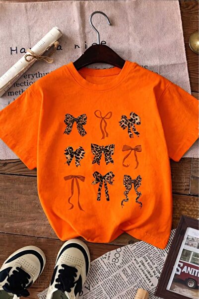 DM DOLCE MORE Ribbon Printed Unisex Children's T-Shirt 8Gh4