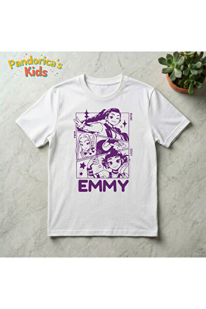 Grafftee Clothing تي شيرت Pandorica's Kpop Demon Hunters (صائدو الشياطين) مصن...