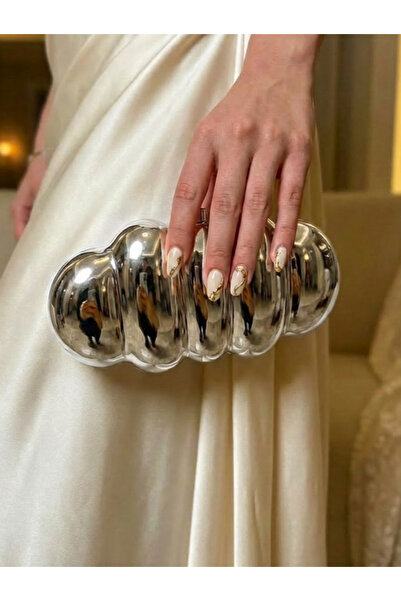 Çanta Trend Γυναικεία τσάντα χειρός και χιαστί με ασημένια αλυσίδα - Ειδικό σ...