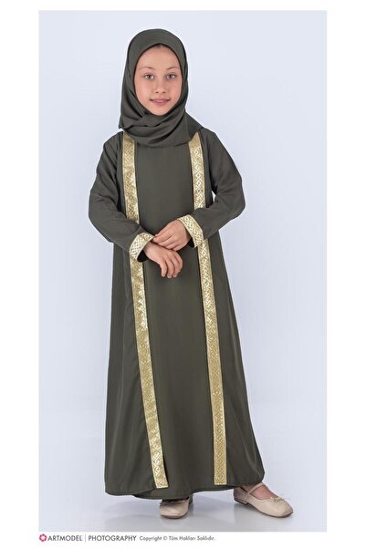 ÖRZİ Kids ΚΟΡΙΤΣΙΣΤΙΚΟ ΦΟΡΕΜΑ ΠΡΟΣΕΥΧΗΣ ΜΕ ΦΑΝΕΛΑ ΚΑΙ ΜΑΝΤΗΛΙ, ΥΦΑΣΜΑ MEDİNE ...