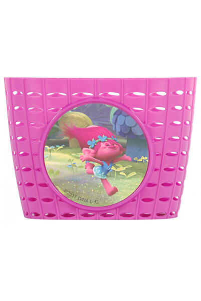 Volare Cos de bicicleta pentru copii Punky, material plastic, culoare roz
