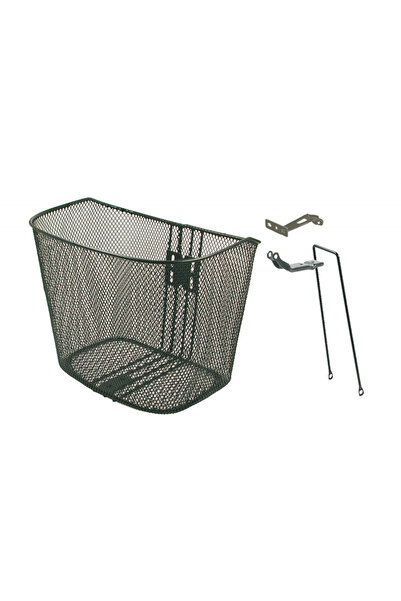 RMS Cos Bicicleta Fier 35x25x26cm Negru