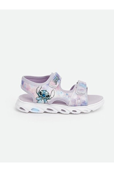 LC Waikiki LCW STEPS Lilo & Stitch Baskılı Işıklı Kız Çocuk Sandalet