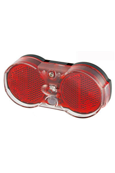 RMS Battery-powered bicycle light with 1 LED, red color