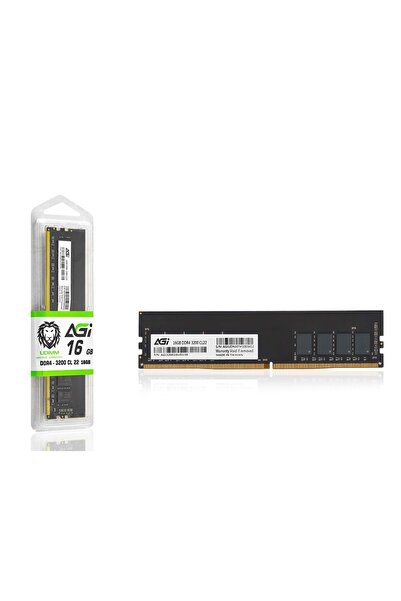 Agi AGI320016UD138 DDR4 3200 ميجاهرتز UDIMM CL22 ذاكرة الوصول العشوائي للكمبي...