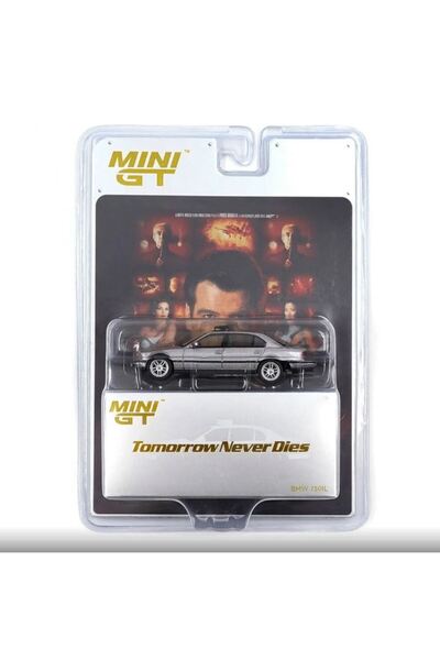 mini gt 1/64 BMW 750IL "Tomorrow Never Dies" Blister Paket