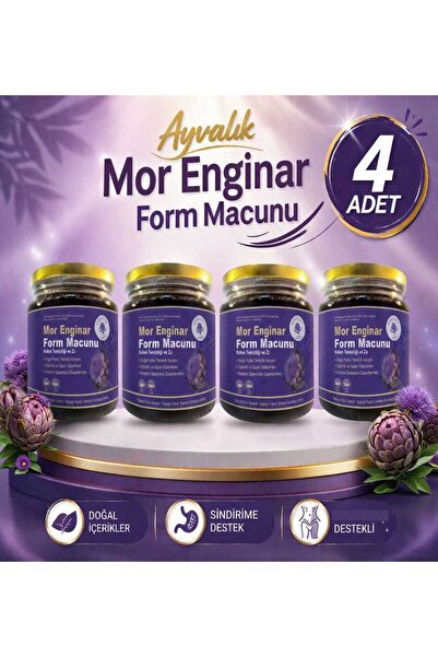Mor Ayvalık Bitkisel Enginar Form Macunu 240 Gr - 4 Adet