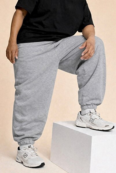 BSBSPOR Ultra Bol Baggy Model Lastikli Paça Yüksek Bel Cepli Rahat Regular Es...