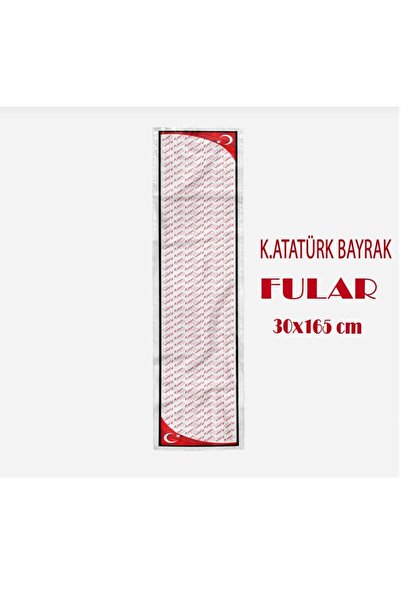 618 CONCEPT Ataturk Themed Scarf 50X50