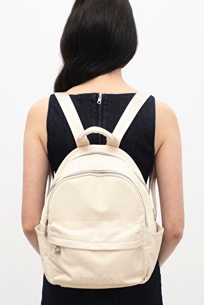 United Colors of Benetton Benetton Women's Backpack Beige Bnt1736