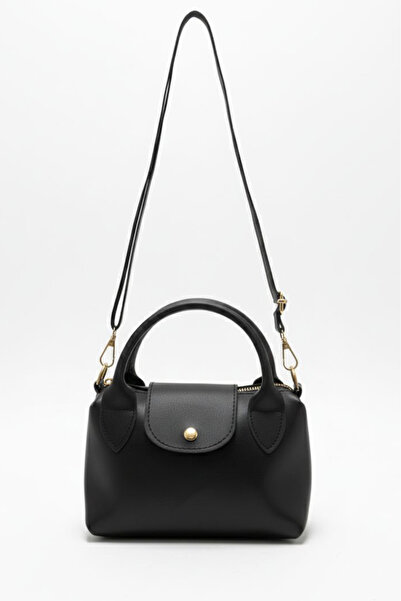 TOFİSA Geantă de mână mini neagră pentru femei - 28137-BLACK