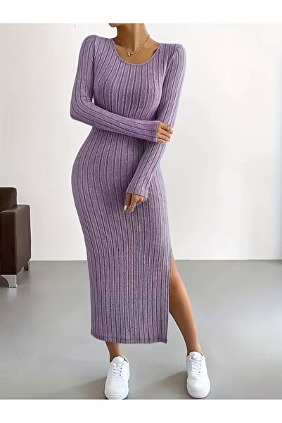 Iuliashop Rochie midi Felipa Lila - S