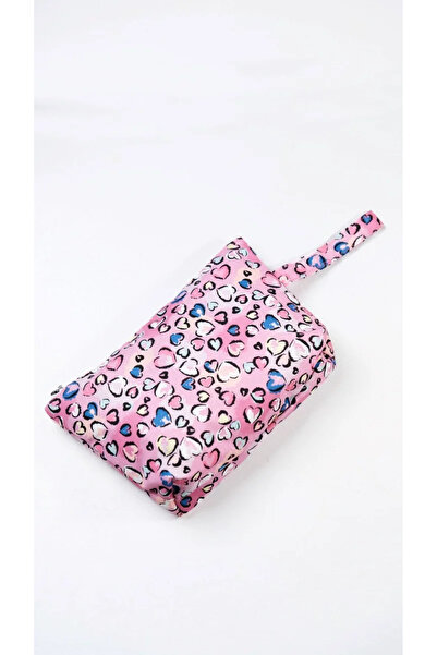 northcity n Heart Patterned Waterproof Makeup and Beach Bag