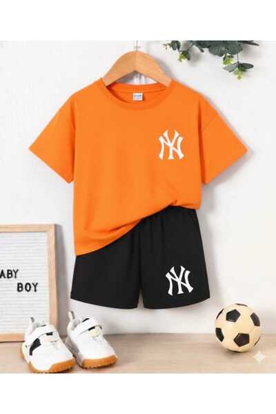 Nice Clothes TRIUNGRĂ ȘI PANTALONI SCURȚI DE VARĂ PENTRU COPII UNISEX (IMPRIM...