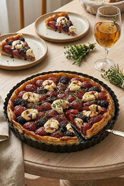 30cm Fireproof Nonstick Enamel Pie & Cake Mold